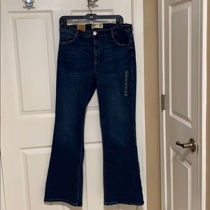 Garage “high rise flare” Jean